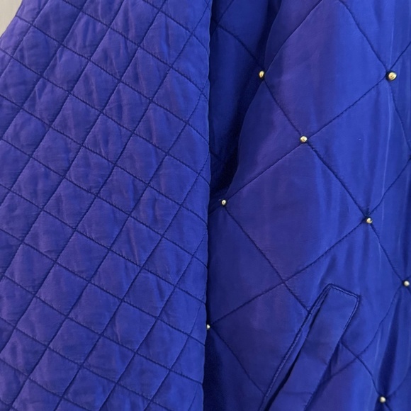 Vintage 1988 Silk Purple Bomber Jacket from Italy (Large) - Picture 5 of 15